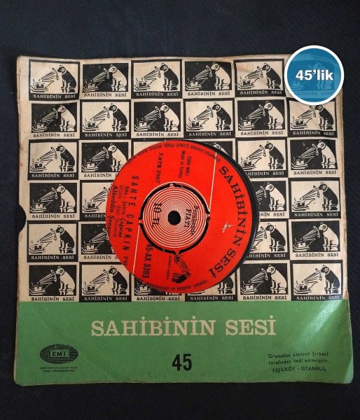 ALAEDDİN ŞENSOY – Lekeli Kadın – Sahte Çapkın – 45lik Plak