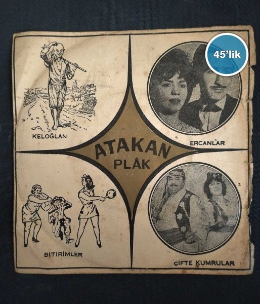 ERCANLAR - Karı Koca Kavgası - Vasiyetname - 45lik Plak 56 ERCANLAR – Karı Koca Kavgası – Vasiyetname – 45lik Plak