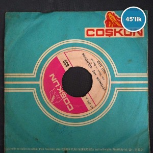 SUAT SAYIN - İki Sevgili Olmaz Birinden Vazgeçmeli - Sevenler Hiç Gülmüyor - 45lik Plak