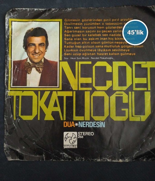 NECDET TOKATLIOĞLU – Dua – Nerdesin – 45lik Plak