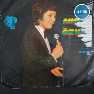 AHMET ÖZHAN - Unuttun Mu Aşkımıza Ettiğimiz Yemini - Her Gece Yollarda Özledim Seni - 45lik Plak