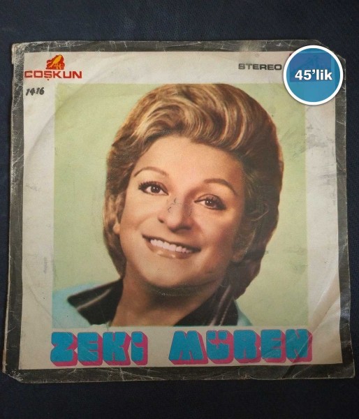 ZEKİ MÜREN – Dost Bildiklerim – Madem Derdimi Sordun Dinlemeye Mecbursun – 45lik Plak