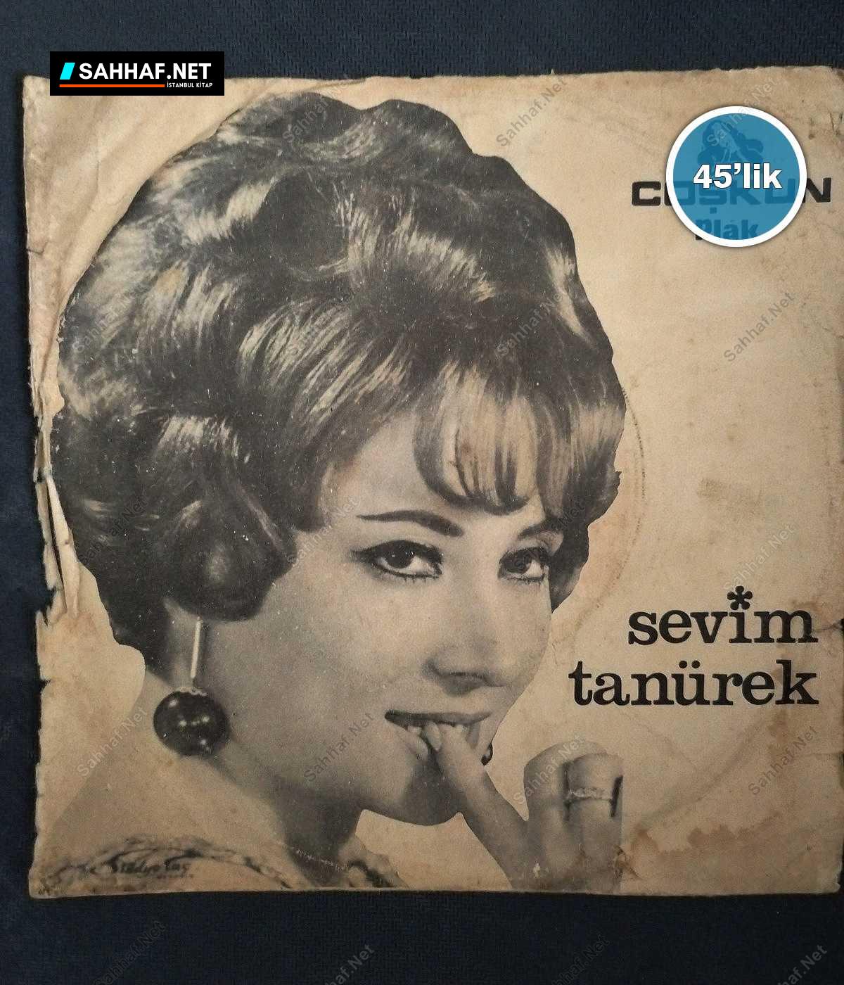 SEVİM TANÜREK - Hasta Kalbim - Kalbin Kalbinin Sesini - 45lik Plak 66 SEVİM TANÜREK – Hasta Kalbim – Kalbin Kalbinin Sesini – 45lik Plak