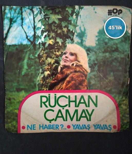 RÜÇHAN ÇAMAY - Ne Haber - Yavaş Yavaş - 45lik Plak 59 RÜÇHAN ÇAMAY – Ne Haber – Yavaş Yavaş – 45lik Plak