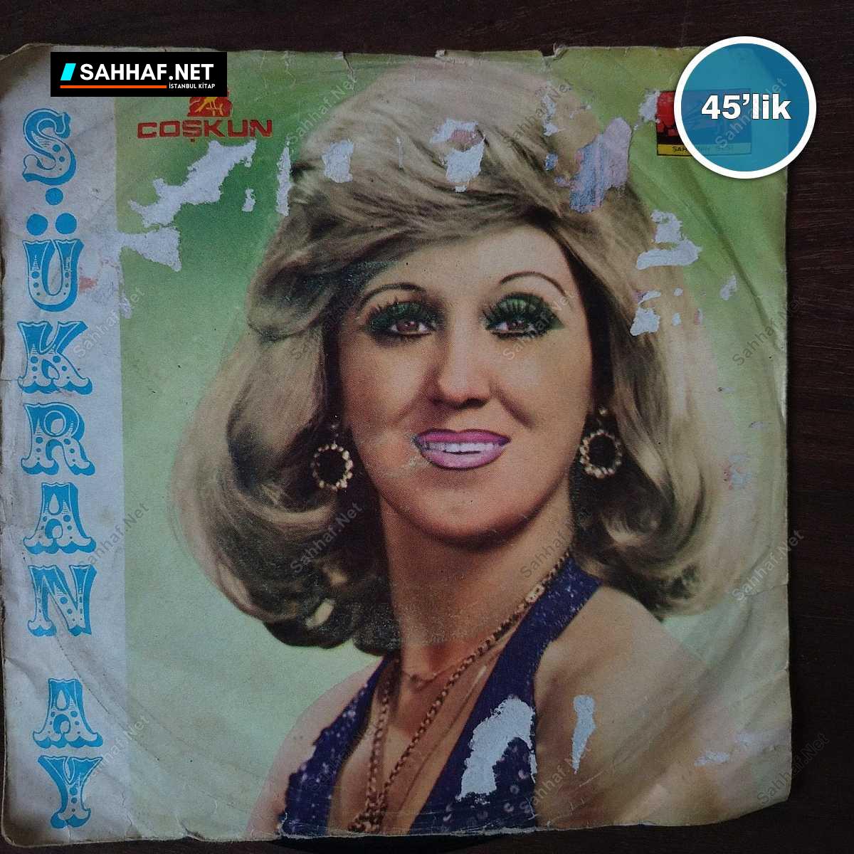 ŞÜKRAN AY - Ah Bu Yalnızlık Yok Mu - Zeynebim - 45lik Plak 1 ŞÜKRAN AY - Ah Bu Yalnızlık Yok Mu - Zeynebim - 45lik Plak