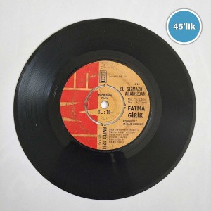 FATMA GİRİK - Aşk Düğümü - Su Sızmadı Aramızdan  - 45lik Plak