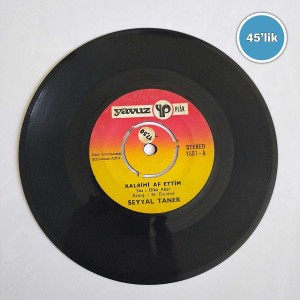 SEYYAL TANER - Kalbimi Affettim - Sarmaş Dolaş  - 45lik Plak