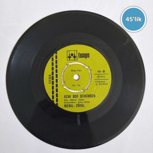 MERAL - ZUHAL - Uzak Dur Sevgimden - Senden Başka Kimim Var Ki - 45lik Plak 5 MERAL – ZUHAL – Uzak Dur Sevgimden – Senden Başka Kimim Var Ki – 45lik Plak