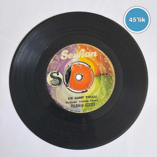 YILDIRIM GÜRSES – Aşkına Doyum Olmaz – Bir Garip Yolcu – 45lik Plak
