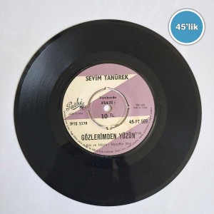 SEVİM TANÜREK  - Kışlada Bahar - Gözlerimden Yüzün  - 45lik Plak