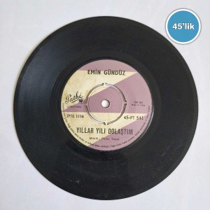 EMİN GÜNDÜZ  - İlahi Güzel - Yıllar Yılı Dolaştım  - 45lik Plak