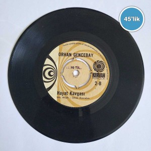 ORHAN GENCEBAY  - Aşk Pınarı - Hayat Kavgası - 45lik Plak