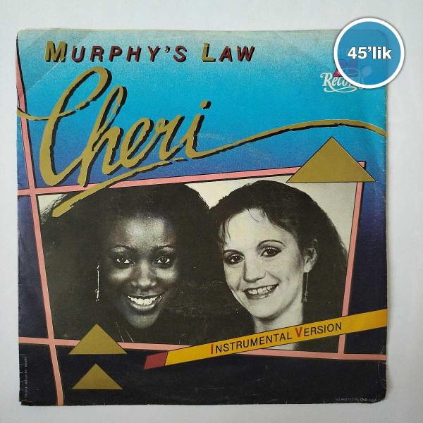 MURPHY'S LAW - Cheri - 45lik Plak 56 MURPHY’S LAW – Cheri – 45lik Plak