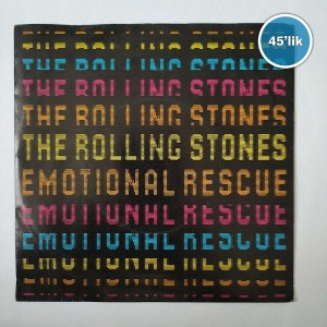THE ROLLING STONES – Emotional Rescue – Down In The Hole – 45lik Plak