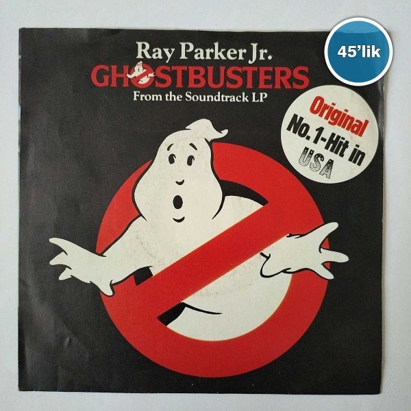 GHOSTBUSTERS - Ray Parker Jr - 45lik Plak 59 GHOSTBUSTERS – Ray Parker Jr – 45lik Plak