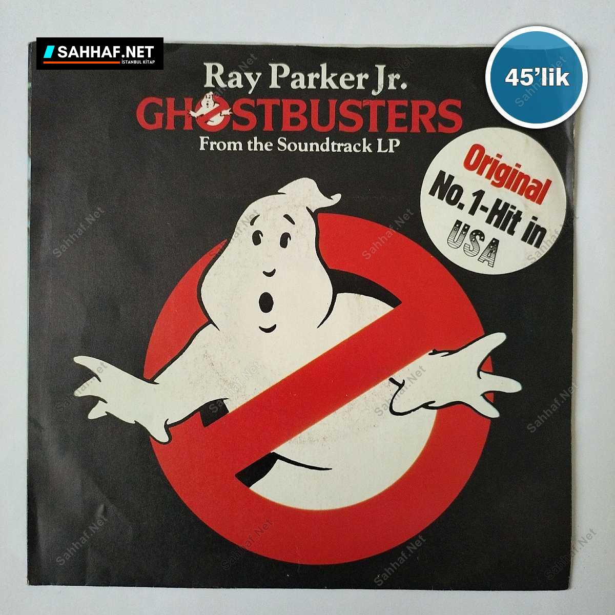 GHOSTBUSTERS - Ray Parker Jr - 45lik Plak 1 GHOSTBUSTERS - Ray Parker Jr - 45lik Plak