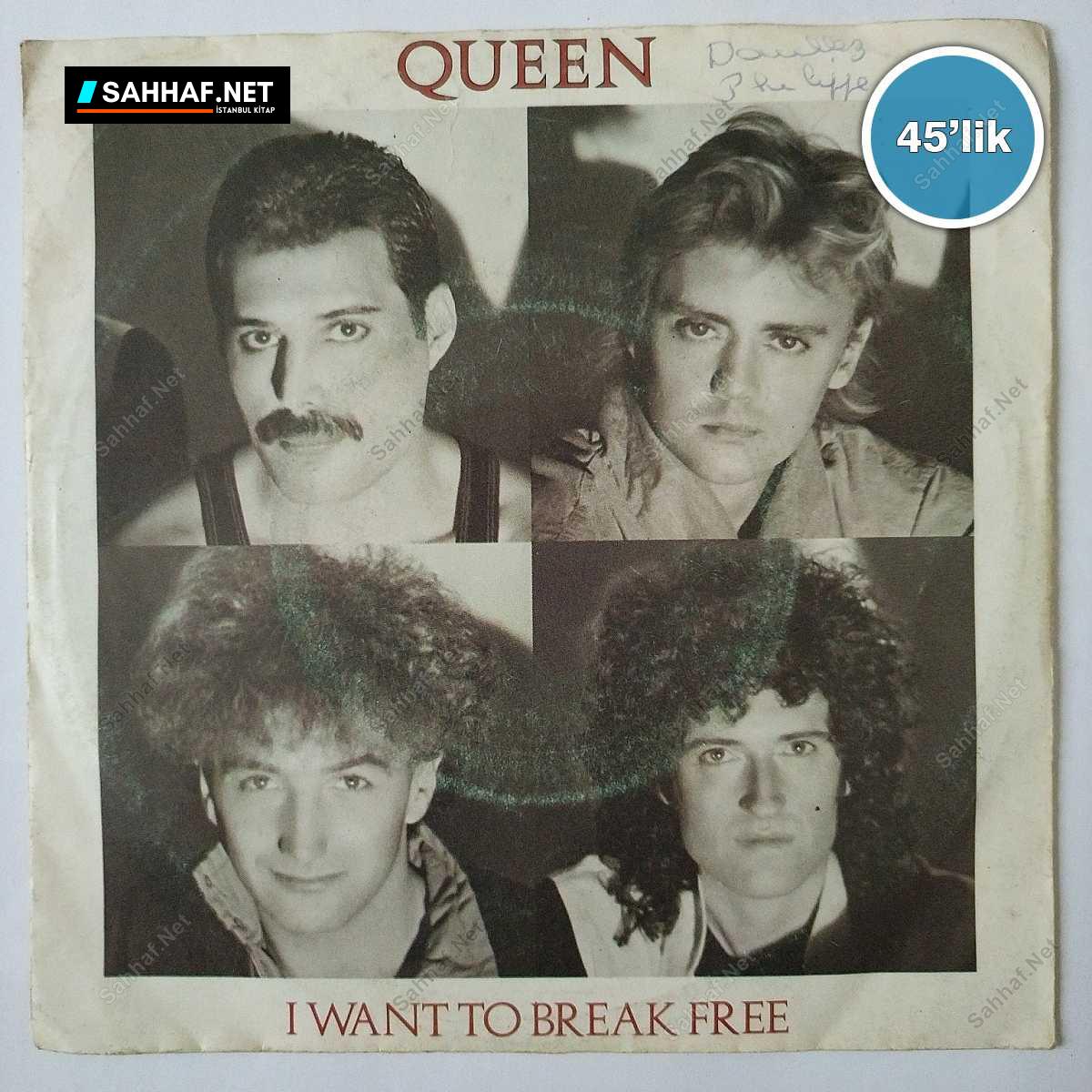 QUEEN - I Want To Break Free - Machines - 45lik Plak 1 QUEEN - I Want To Break Free - Machines - 45lik Plak