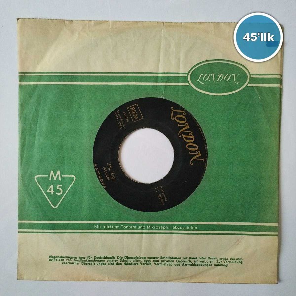 RAMRODS – Zig Zag – Geisterreiter – 45lik Plak - Sahhaf.Net