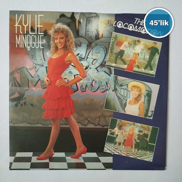 KYLİE MINOGUE - I'll Still Be Loving You - The Loco-motion - 45lik Plak 55 KYLİE MINOGUE – I’ll Still Be Loving You – The Loco-motion – 45lik Plak