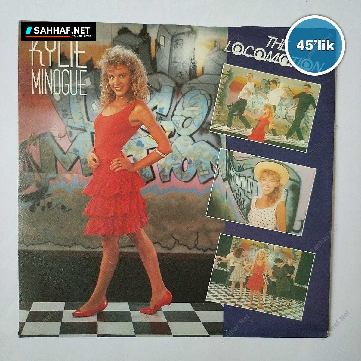 KYLİE MINOGUE - I'll Still Be Loving You - The Loco-motion - 45lik Plak 1 KYLİE MINOGUE - I'll Still Be Loving You - The Loco-motion - 45lik Plak