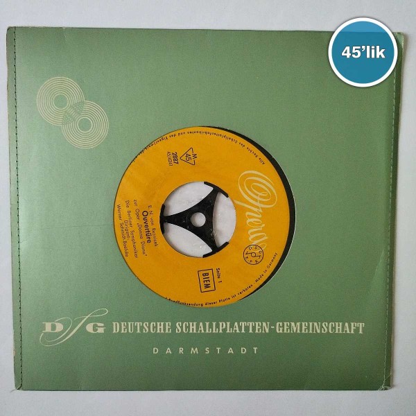 OPERA – Ballszene – Ouvertüre – 45lik Plak - Sahhaf.Net