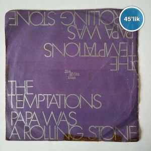 THE TEMPTATIONS - Papa Was A Rolling Stone - Part 2 - 45lik Plak