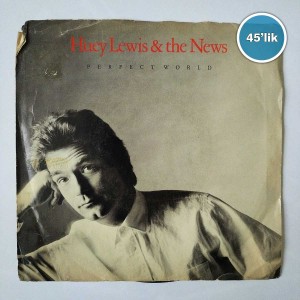 HUCY LEWİS & THE NEWS – Perfect World – Slammin – 45lik Plak
