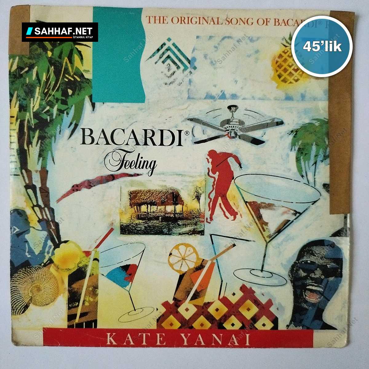 BACARDI - Feeling (summer Dreamin) - Original - 45lik Plak 1 BACARDI - Feeling (summer Dreamin) - Original - 45lik Plak