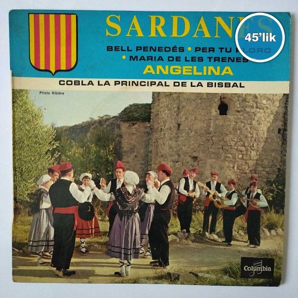 SARDANES 3 - Angelina - Bell Penedes - 45lik Plak 52 SARDANES 3 – Angelina – Bell Penedes – 45lik Plak