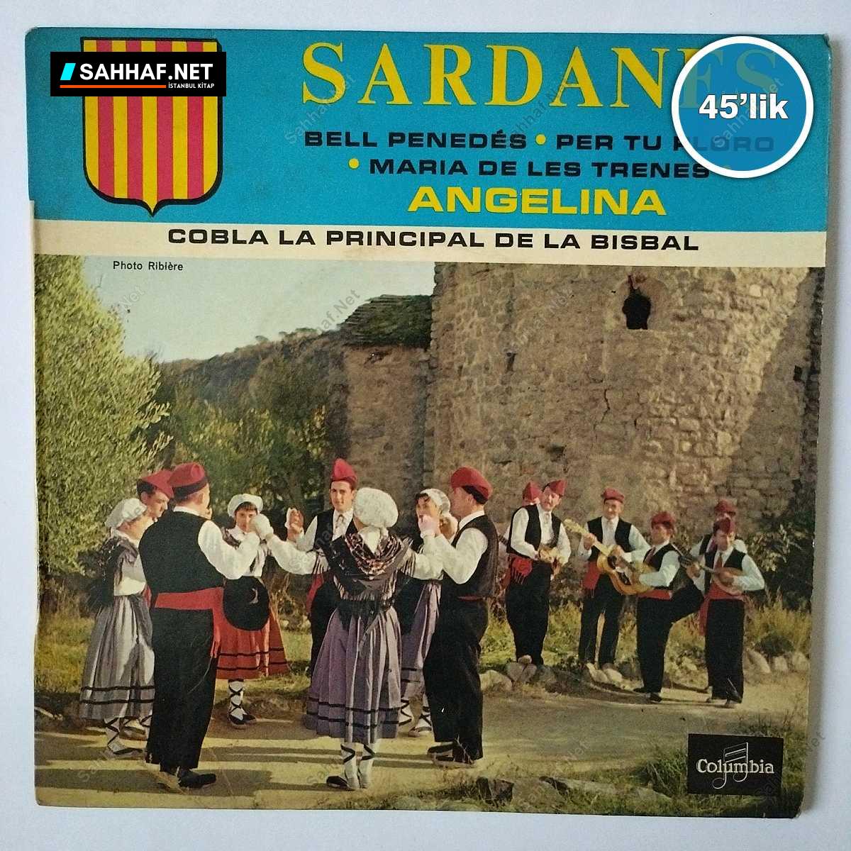 SARDANES 3 - Angelina - Bell Penedes - 45lik Plak 1 SARDANES 3 - Angelina - Bell Penedes - 45lik Plak