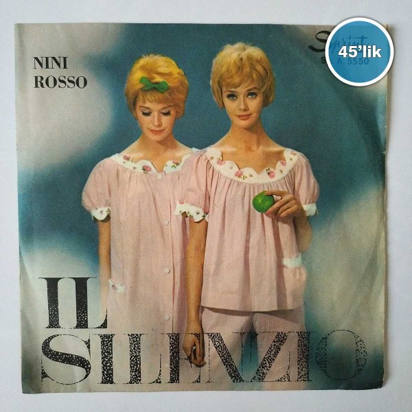 NINI ROSSO - Il Silenzio - Via Caracciolo - 45lik Plak 48 NINI ROSSO – Il Silenzio – Via Caracciolo – 45lik Plak
