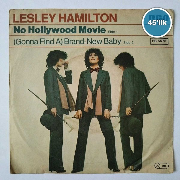 LESLEY HAMILTON – No Hollywood Movie – Gonna Find A Brand New Baby – 45lik Plak - Sahhaf.Net