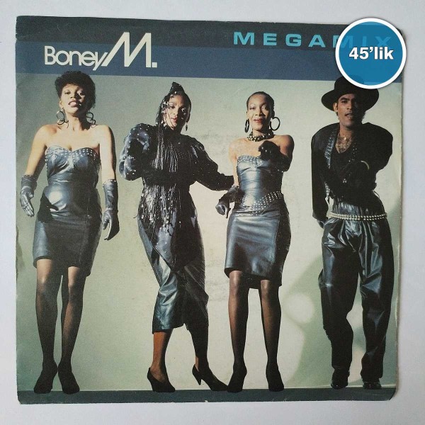 BONEY M - Mega Mix - Rasputin - 45lik Plak 43 BONEY M – Mega Mix – Rasputin – 45lik Plak