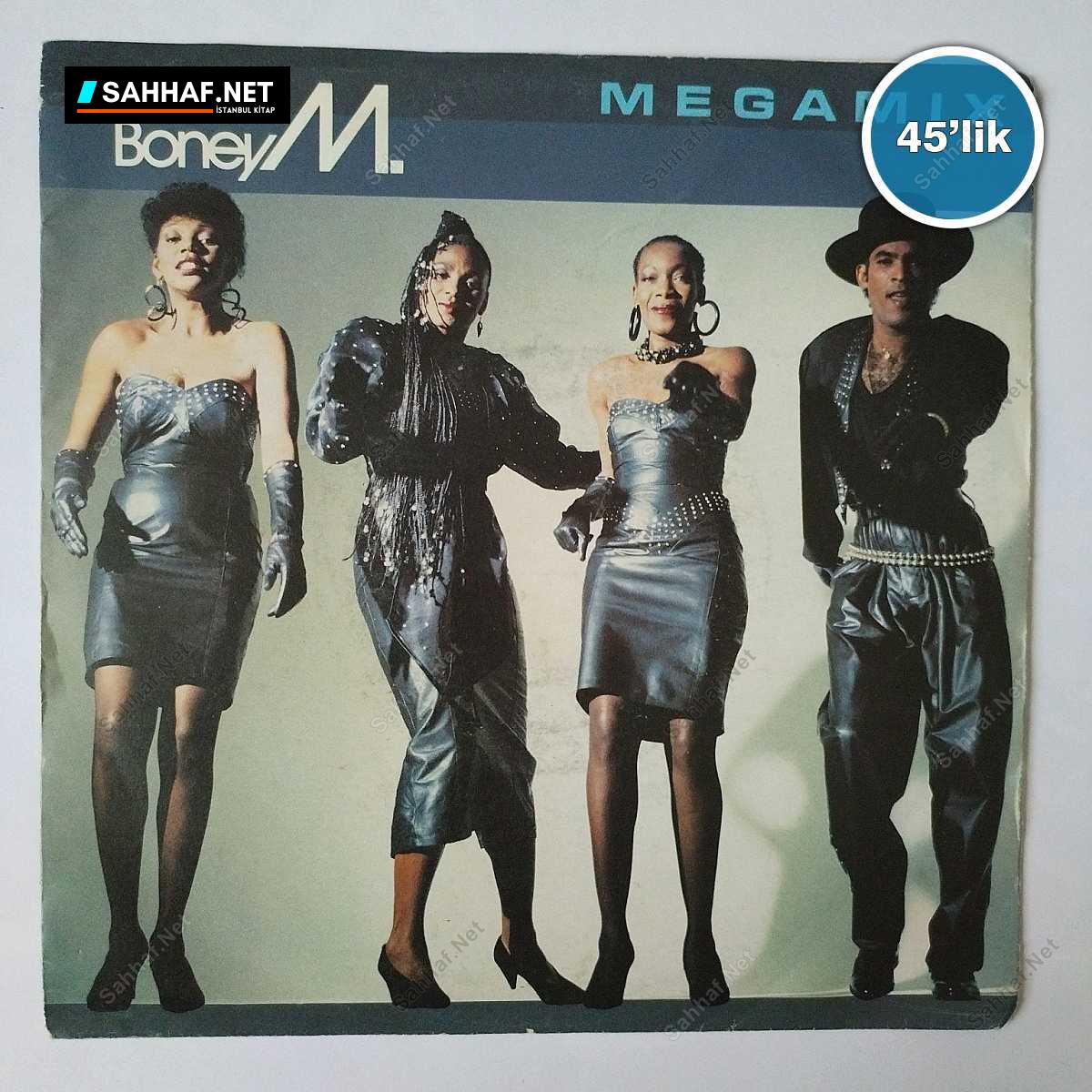 BONEY M - Mega Mix - Rasputin - 45lik Plak 1 BONEY M - Mega Mix - Rasputin - 45lik Plak