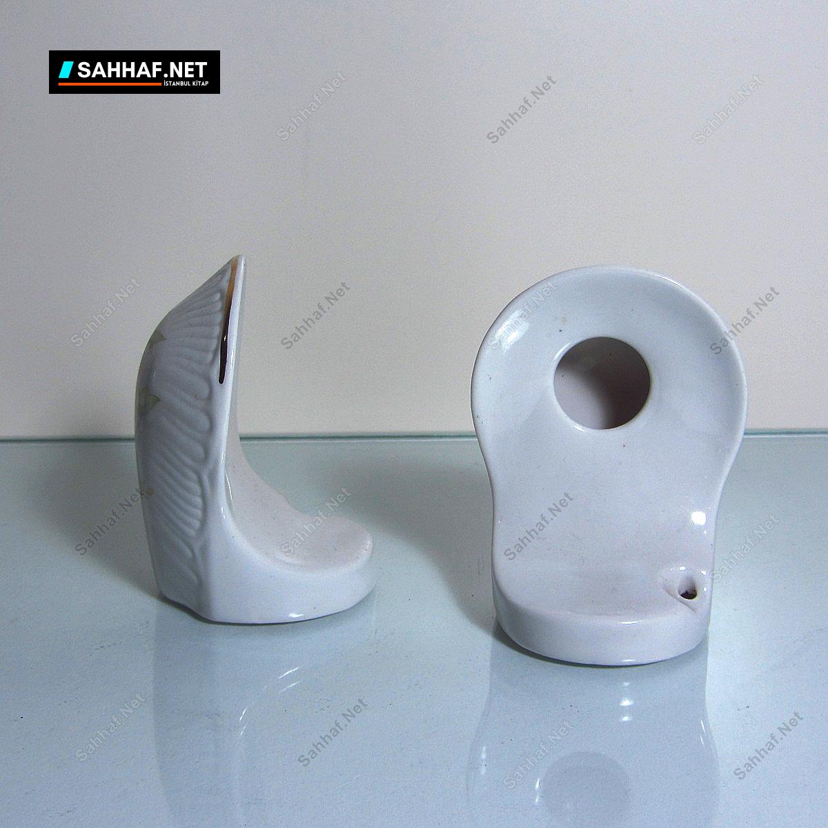 2 Adet Porselen Sabunluk 2 2 Adet Porselen Sabunluk - Görsel 2