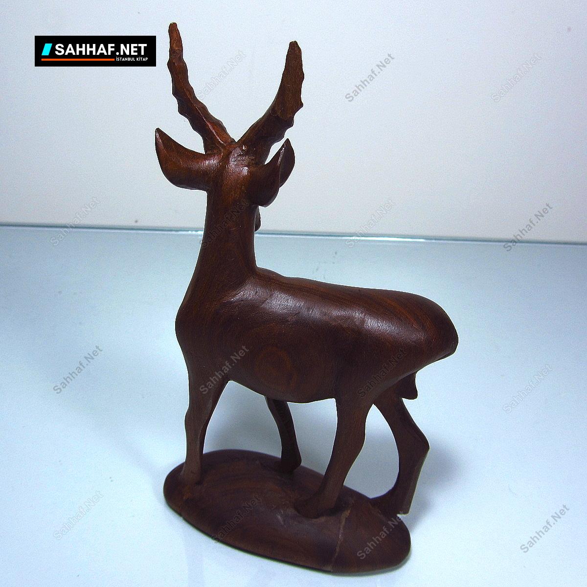 Ahşap Antilop Figürü 2 Ahşap Antilop Figürü - Görsel 2