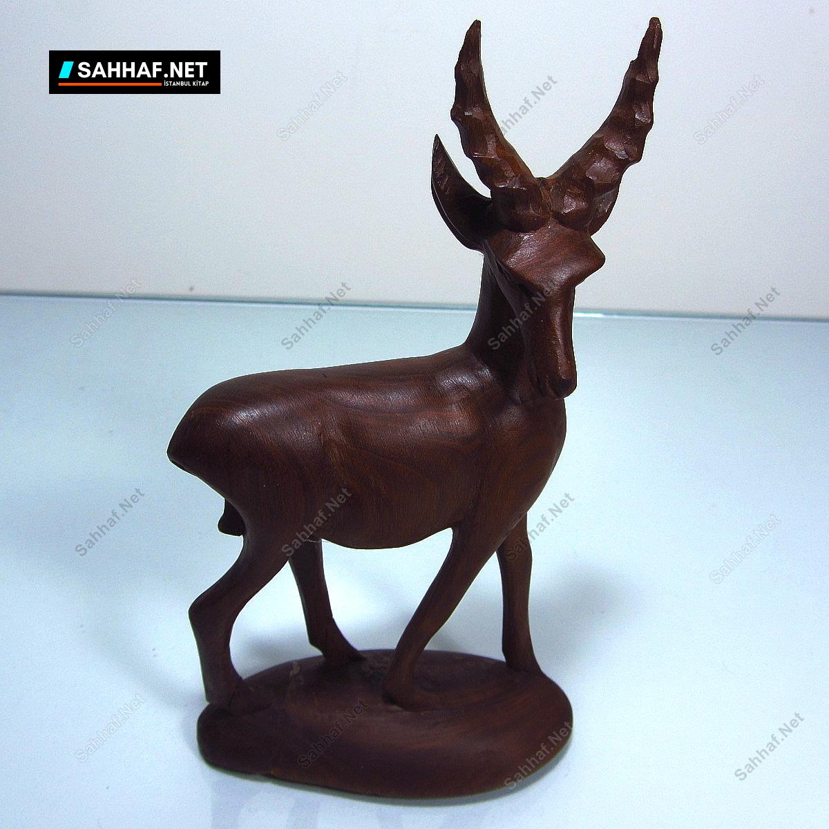 Ahşap Antilop Figürü 1 Ahşap Antilop Figürü