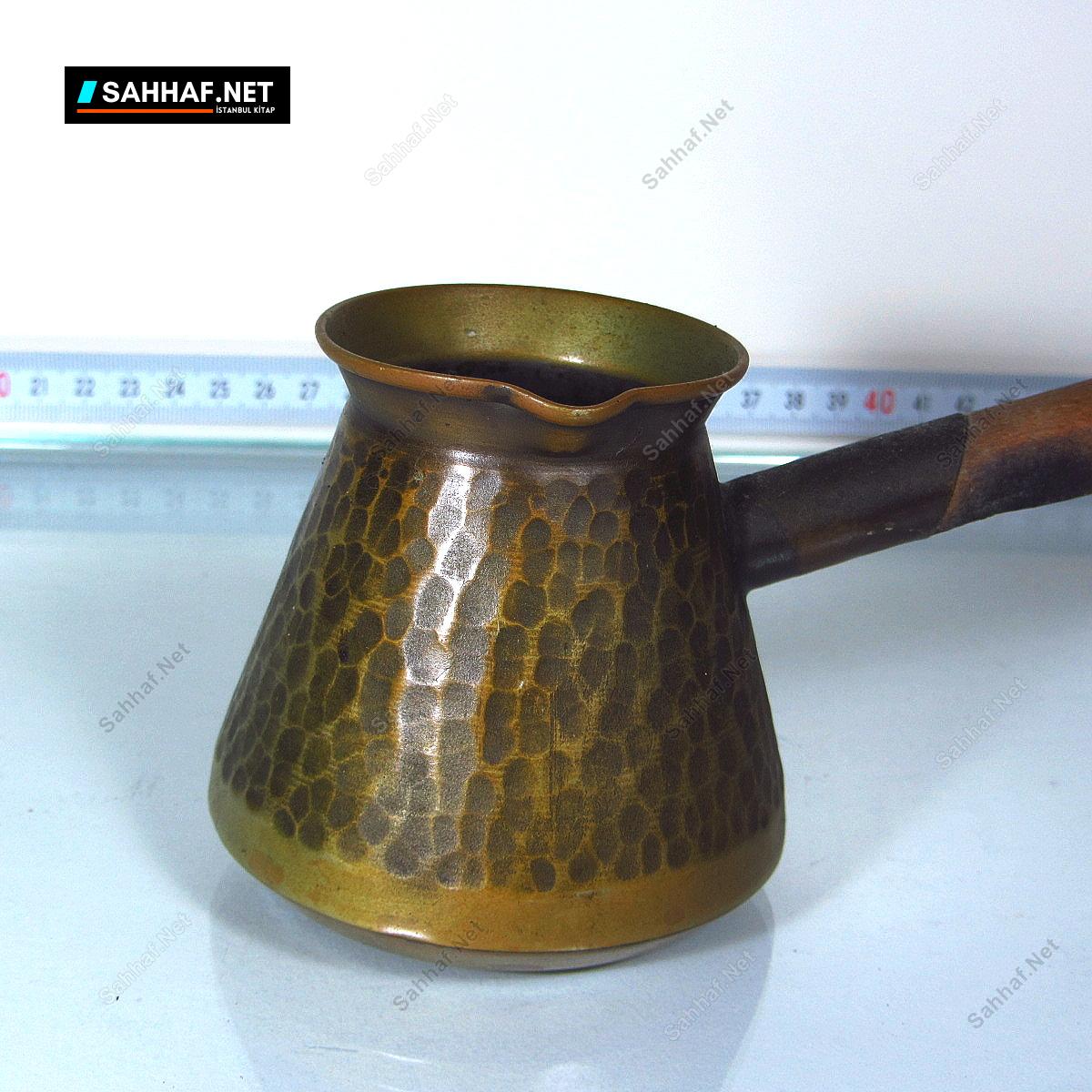 Sovyetler Dönemi Pirinç Cezve 1 Sovyetler Dönemi Pirinç Cezve
