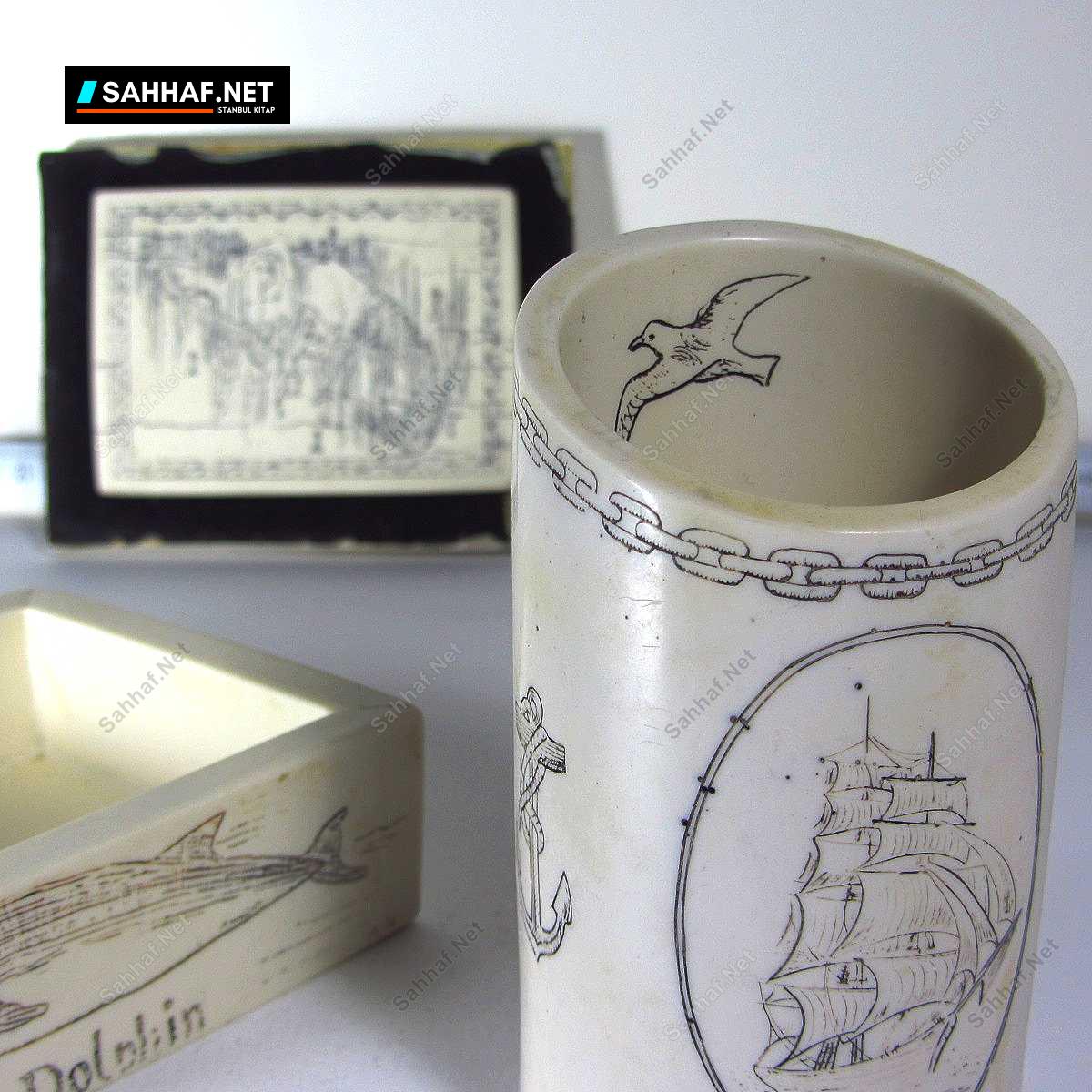 Denizcilik Temalı Kalemlik ve Kutular 2 Denizcilik Temalı Kalemlik ve Kutular - Görsel 2