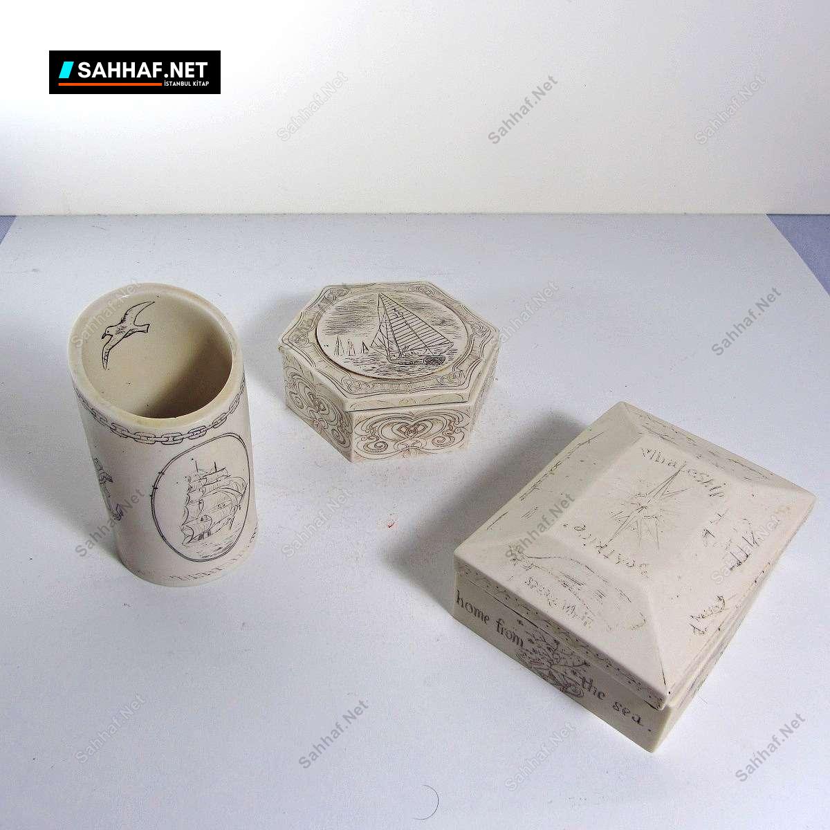 Denizcilik Temalı Kalemlik ve Kutular 3 Denizcilik Temalı Kalemlik ve Kutular - Görsel 3