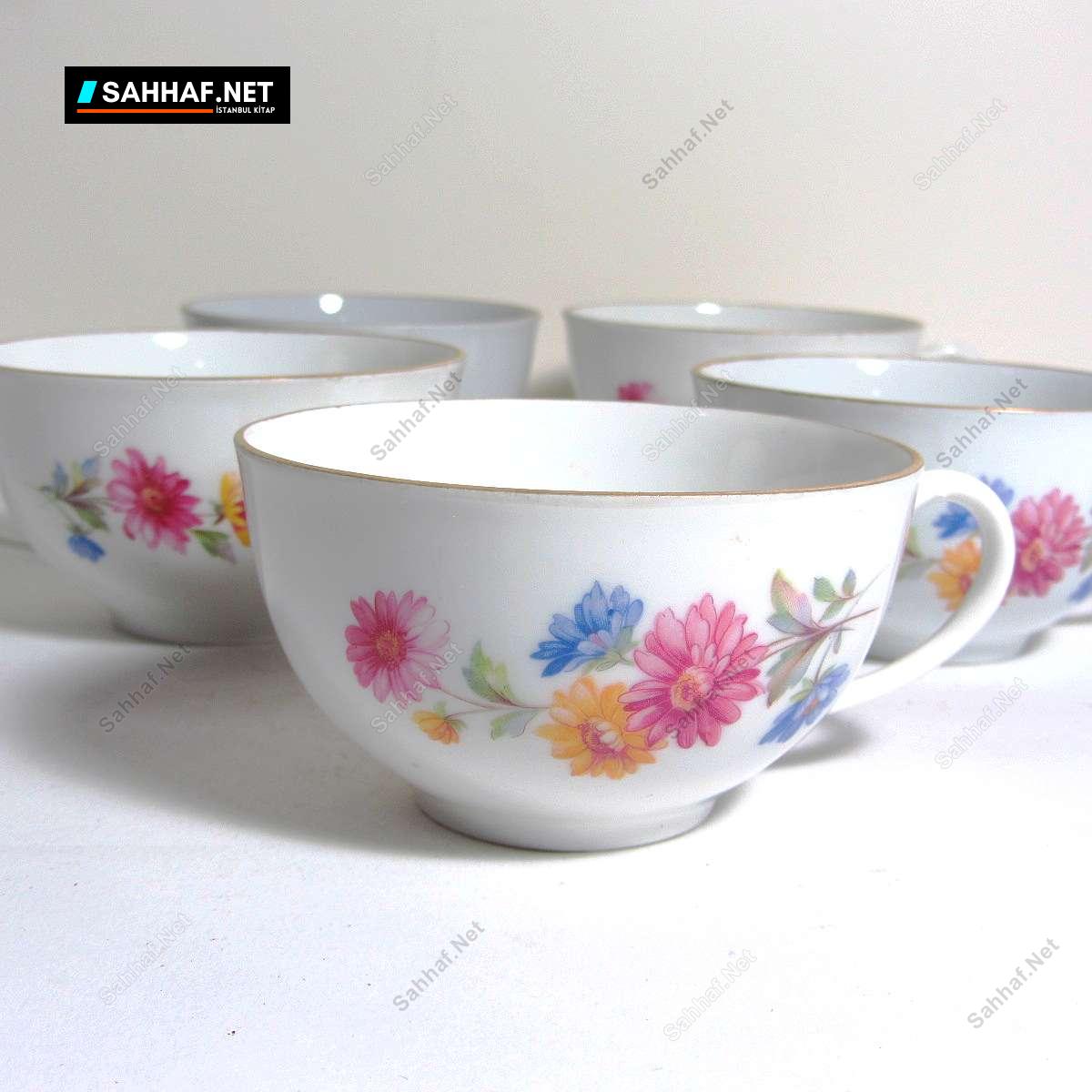 5 Adet Porselen Fincan 1 5 Adet Porselen Fincan