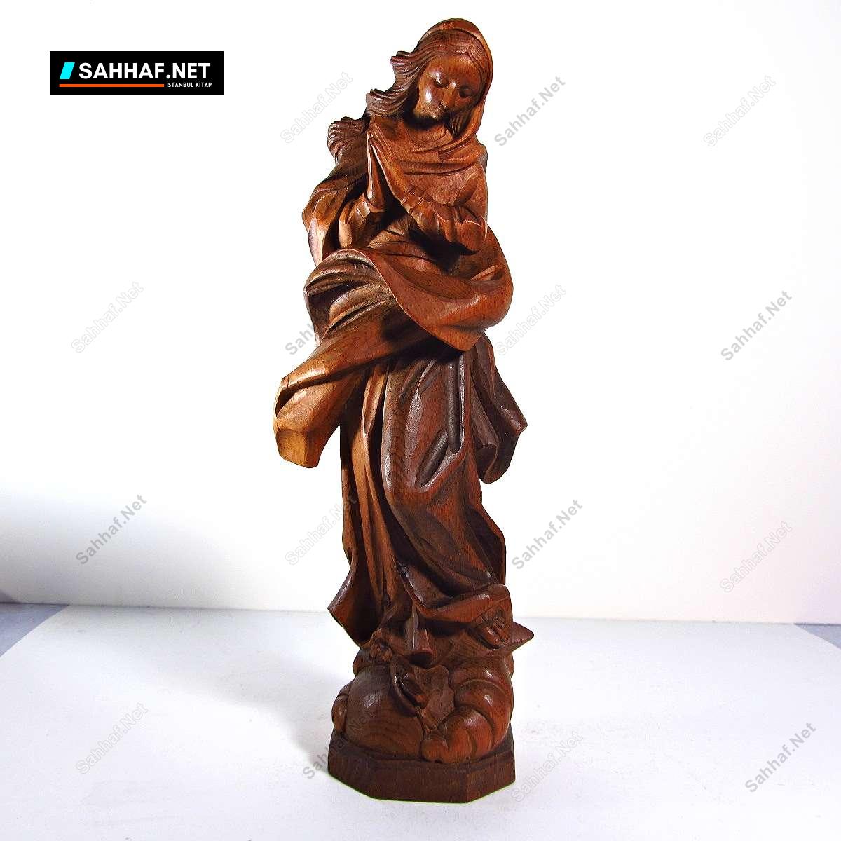 Ahşap Meryem Heykeli 8 Ahşap Meryem Heykeli - Görsel 8