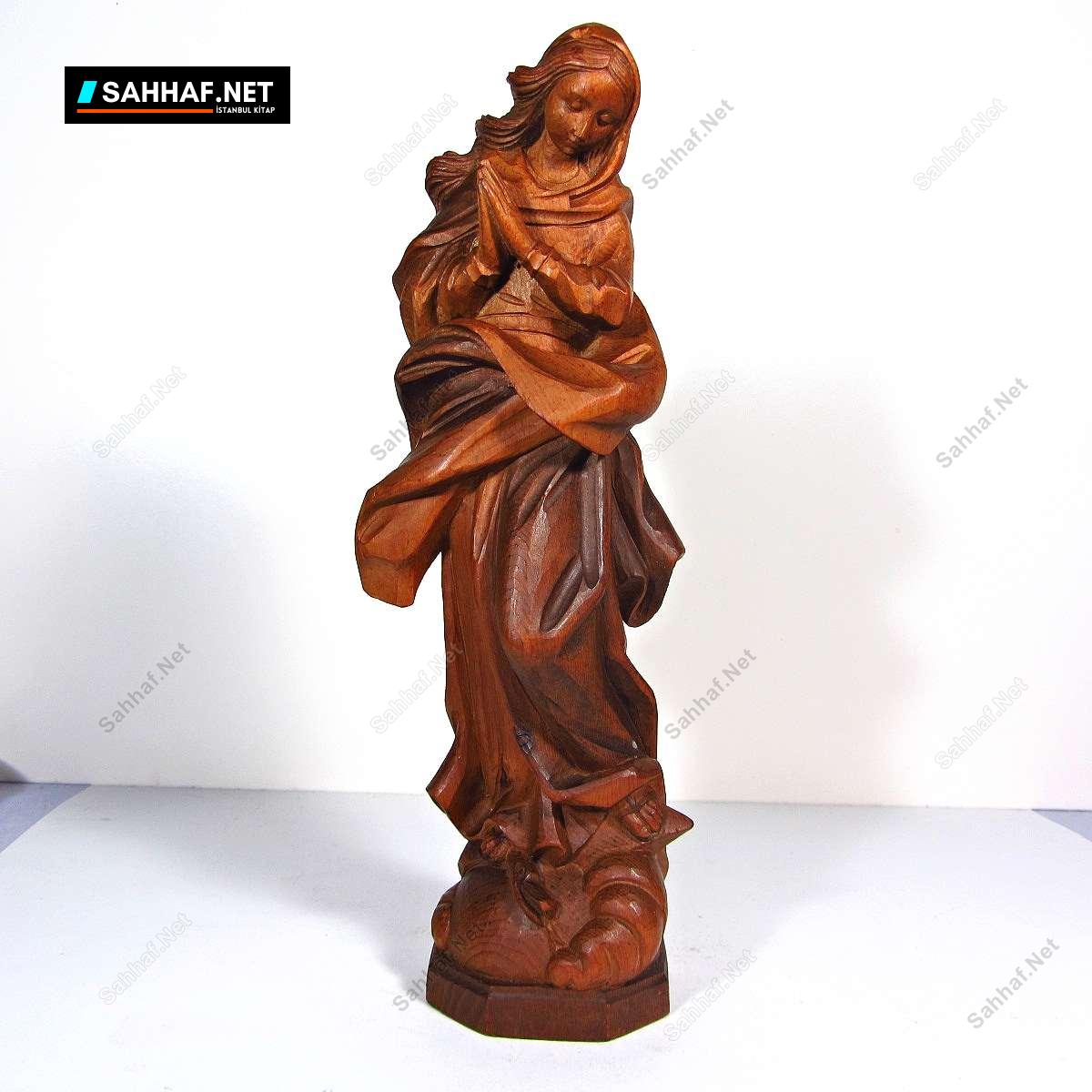 Ahşap Meryem Heykeli 7 Ahşap Meryem Heykeli - Görsel 7