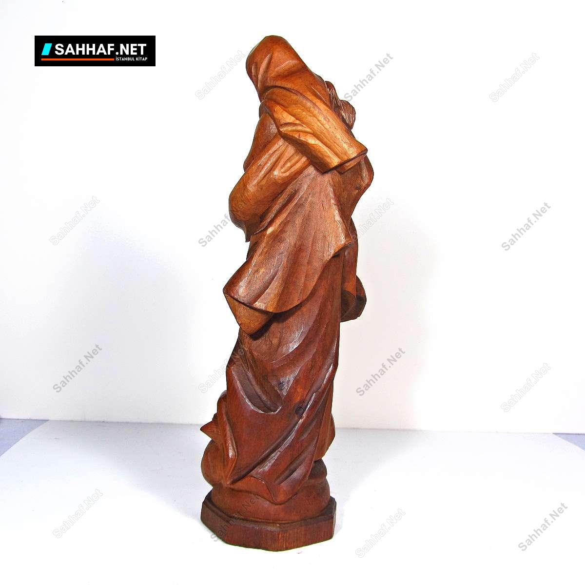 Ahşap Meryem Heykeli 5 Ahşap Meryem Heykeli - Görsel 5