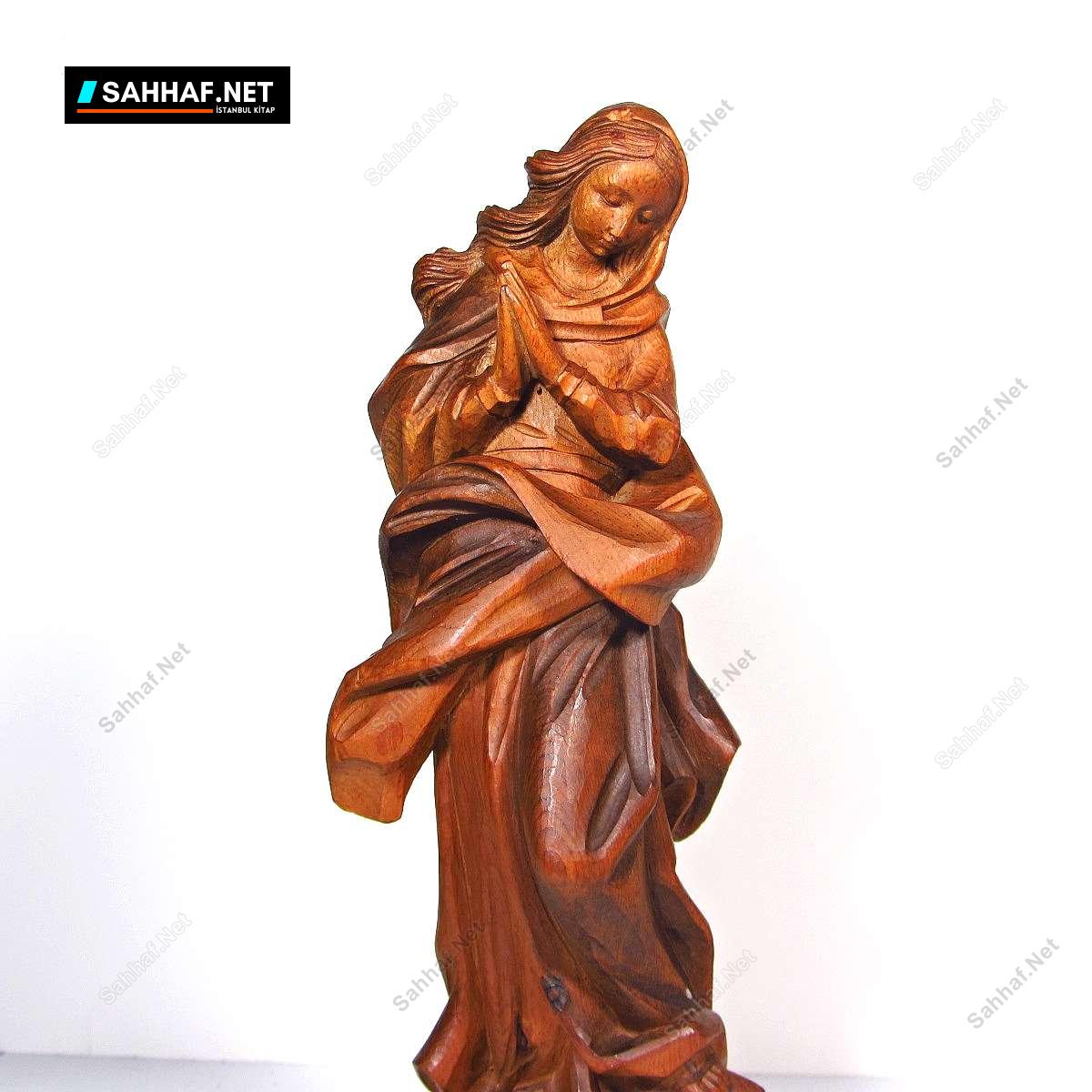 Ahşap Meryem Heykeli 4 Ahşap Meryem Heykeli - Görsel 4