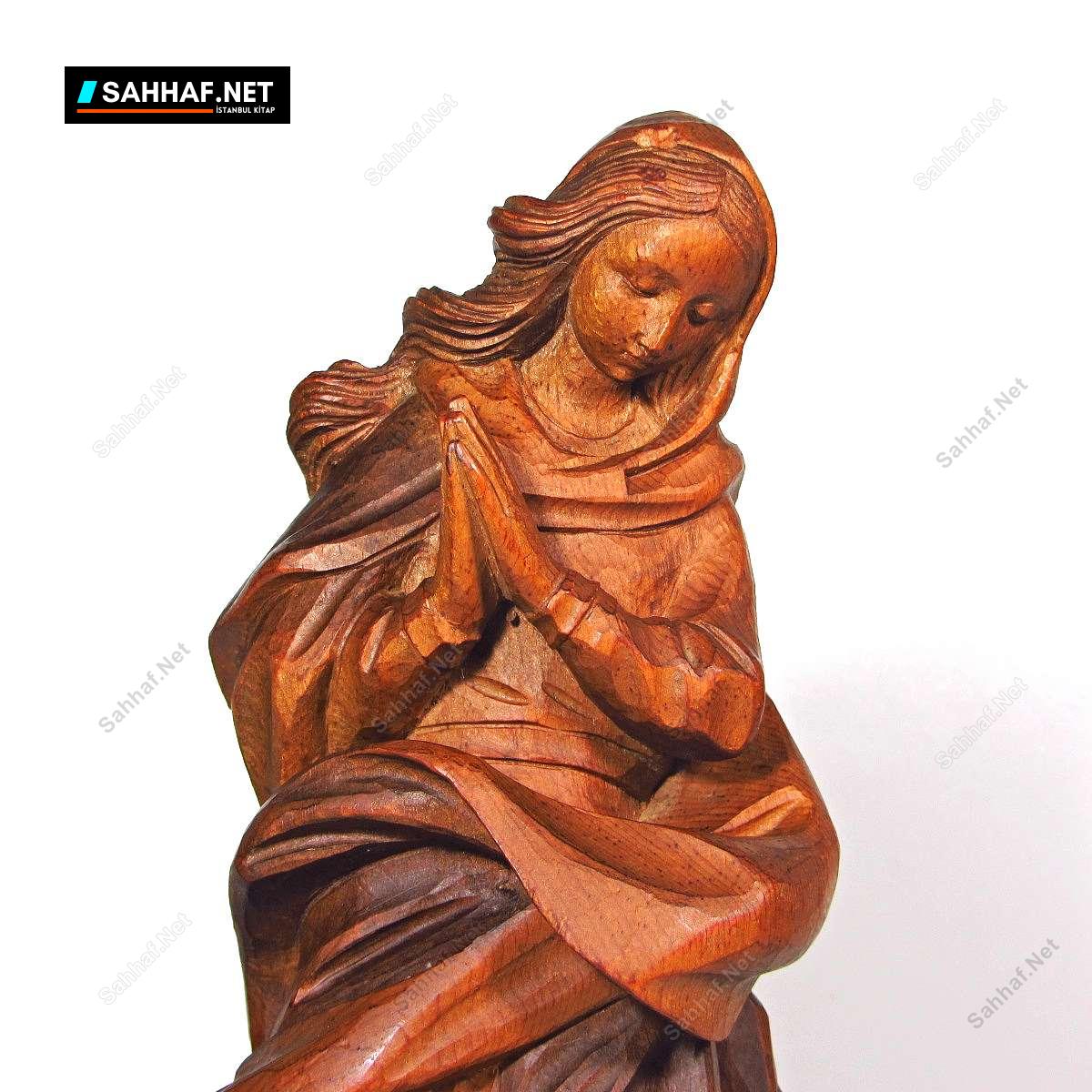 Ahşap Meryem Heykeli 2 Ahşap Meryem Heykeli - Görsel 2