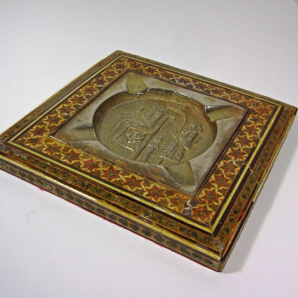 Metal-Ahşap Küllük - Sahhaf.Net