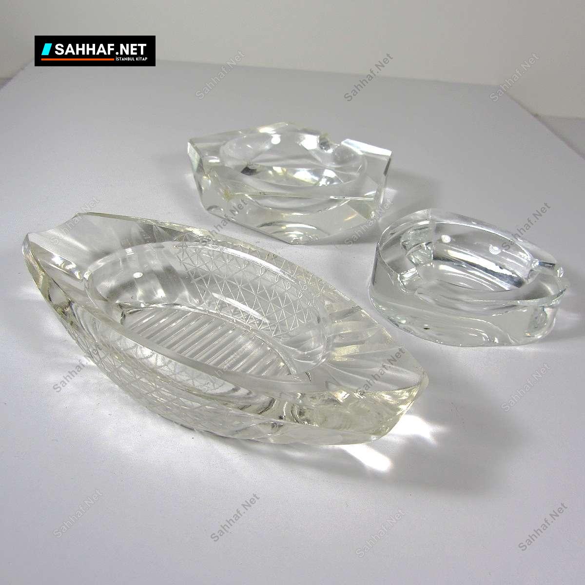 3 Adet Kristal Küllük 1 3 Adet Kristal Küllük