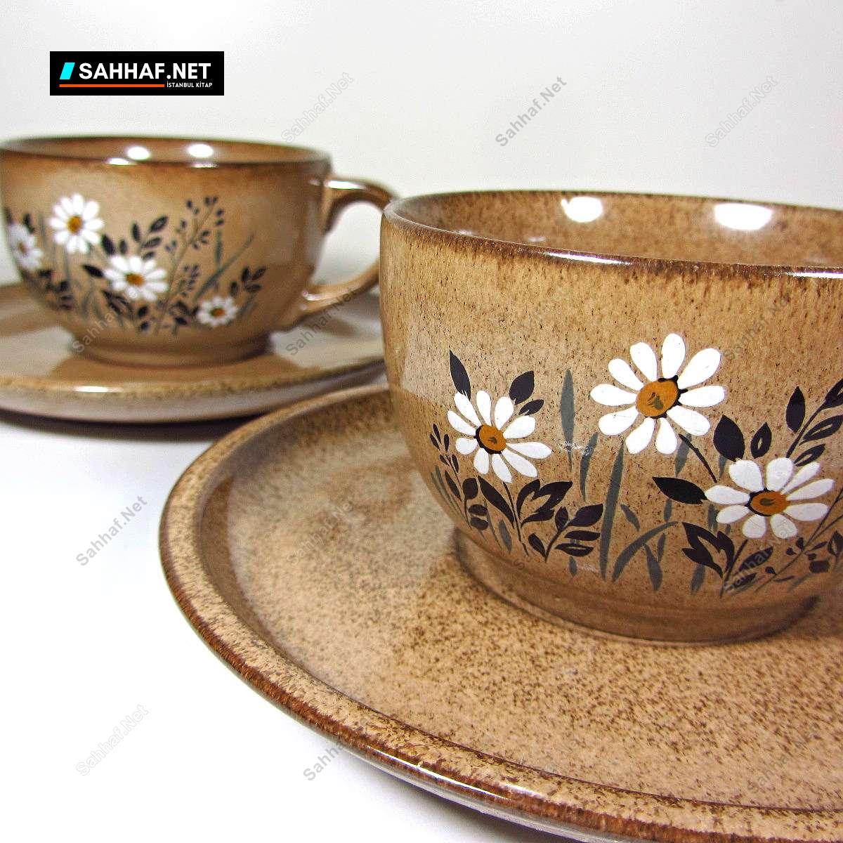 2 Adet Batı Almanya Fincan 1 2 Adet Batı Almanya Fincan