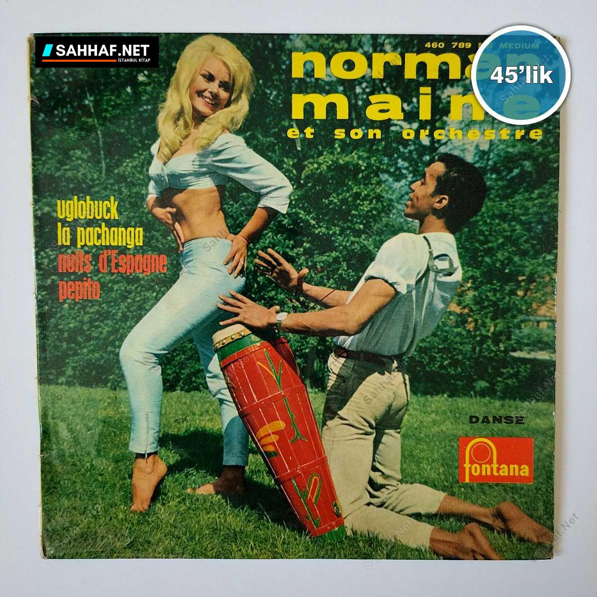 NORMAN MAINE - Uglobuck - La Pachanga - 45lik Plak 1 NORMAN MAINE - Uglobuck - La Pachanga - 45lik Plak